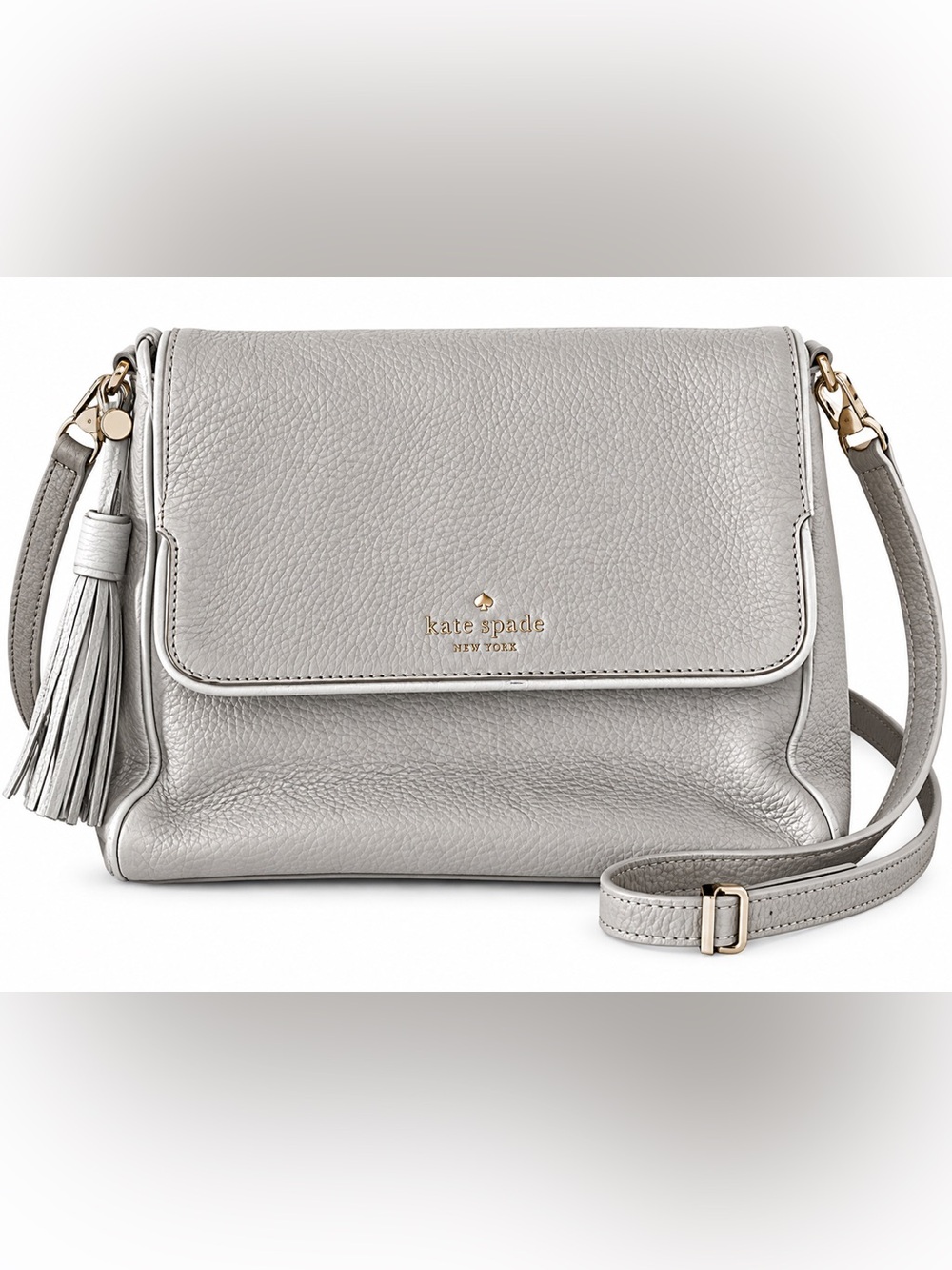 Kate Spade Miri Chester Street Leather Crossbody Bag Ivory Cream